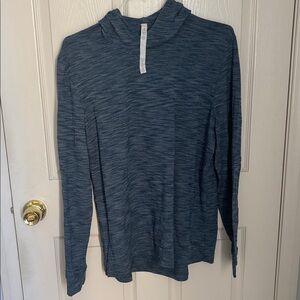 Lululemon Athletica Blue Heathered Top Large Men’s